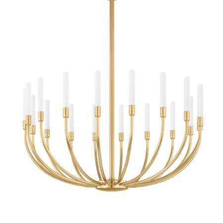 Corbett Lighting Amalthea 28" Wide Candle Style Chandelier Vintage Brass