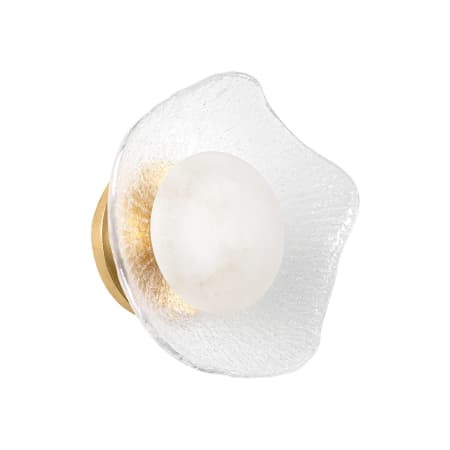 Corbett Lighting Almandine 10" Tall Wall Sconce Vintage Gold Leaf