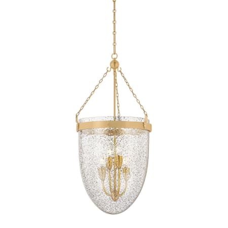 Corbett Lighting Angus 4 Light 17" Wide Pendant Vintage Brass