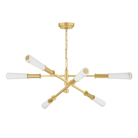 Corbett Lighting Dashiell 48" Wide Chandelier Vintage Polished Brass