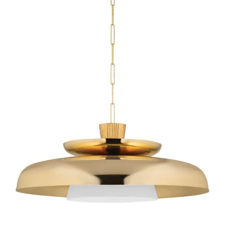 Corbett Lighting Ravenna 34" Wide Pendant Vintage Brass