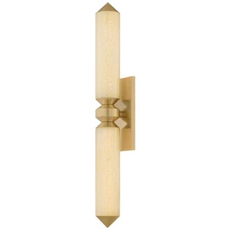 Corbett Lighting Hydra 2 Light 26" Tall Wall Sconce Vintage Brass
