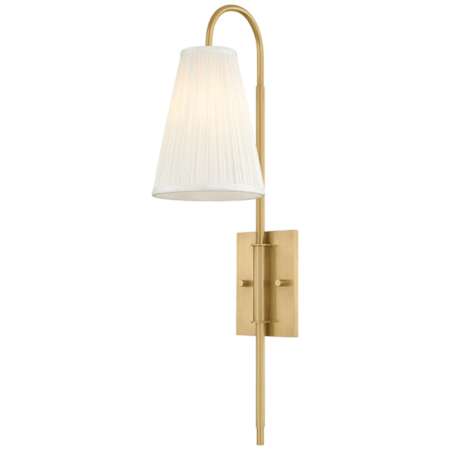 Corbett Lighting Limoges 25" Tall Wall Sconce Vintage Brass