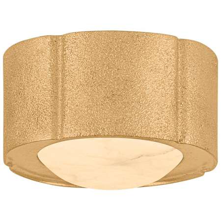 Corbett Lighting Teka 6" Wide Flush Mount Ceiling Fixture Vintage Gold Leaf