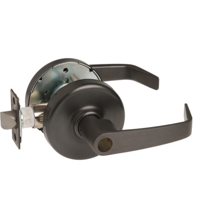 Corbin Russwin Panic Proof Grade 2 Keyed Entry Commercial Classroom Lever Set with NZD Trim - Less Cylinder Oil Rubbed Bronze