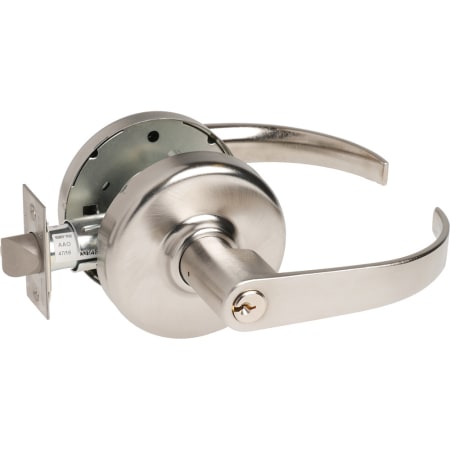 Corbin Russwin Commercial Panic Proof Grade 2 Keyed Entry Single Cylinder Storeroom Lever Set with PZD Trim Satin Chrome
