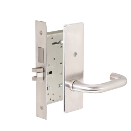 Corbin Russwin Fire Rated Grade 1 Commercial Privacy Mortise Lever Set with LWM Trim Satin Chrome