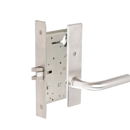 Corbin Russwin Fire Rated Grade 1 Commercial Privacy Mortise Lever Set with RWP Trim Satin Chrome