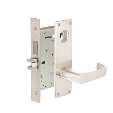 Corbin Russwin Commercial Fire Rated Grade 1 Keyed Entry Double Cylinder Storeroom Mortise Lever Set with NSN Trim - Less Cylinder Satin Chrome