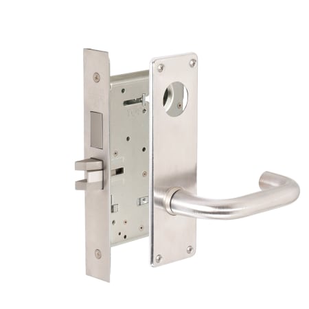 Corbin Russwin Commercial Fire Rated Grade 1 Keyed Entry Single Cylinder Mortise Lever Set with LWN Trim - Less Cylinder Satin Chrome