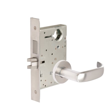 Corbin Russwin Commercial Fire Rated Grade 1 Keyed Entry Single Cylinder Mortise Lever Set with PSA Trim - Less Cylinder Satin Chrome