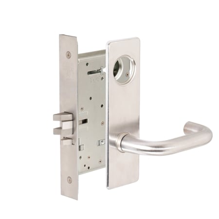Corbin Russwin Commercial Fire Rated Grade 1 Keyed Entry Double Cylinder Institutional Mortise Lever Set with LWM Trim - Less Cylinder Satin Chrome