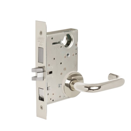 Corbin Russwin Commercial Fire Rated Grade 1 Keyed Entry Single Cylinder Mortise Lever Set with LWA Trim and Stop - Less Cylinder Polished Chrome