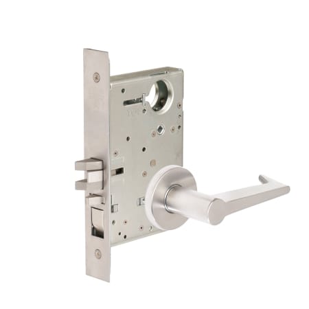 Corbin Russwin Commercial Fire Rated Panic Proof Grade 1 Keyed Entry Office Mortise Lever Set with ESA Trim - Less Cylinder Satin Chrome