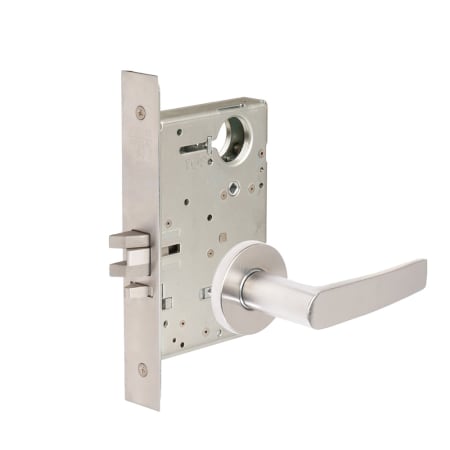 Corbin Russwin Fire Rated Panic Proof Grade 1 Keyed Entry Commercial Classroom Mortise Lever Set with ASA Trim - Less Cylinder Satin Chrome
