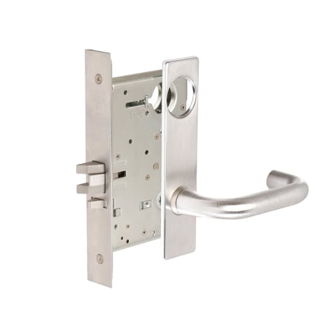 Corbin Russwin Fire Rated Panic Proof Grade 1 Keyed Entry Commercial Classroom Mortise Lever Set with LWP Trim - Less Cylinder Satin Chrome