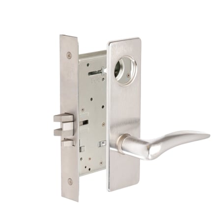 Corbin Russwin Commercial Fire Rated Panic Proof Grade 1 Left Handed Keyed Entry Storeroom Mortise Lever Set with DSM Trim - Less Cylinder Satin Chrome