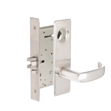 Corbin Russwin Commercial Fire Rated Panic Proof Grade 1 Keyed Entry Storeroom Mortise Lever Set with PSM Trim - Less Cylinder Satin Chrome