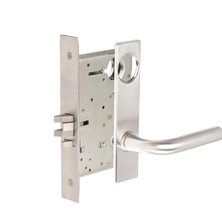 Corbin Russwin Commercial Fire Rated Panic Proof Grade 1 Keyed Entry Storeroom Mortise Lever Set with RWP Trim - Less Cylinder Satin Chrome