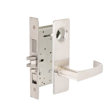 Corbin Russwin Commercial Fire Rated Panic Proof Grade 1 Keyed Entry Single Cylinder Mortise Lever Set with NSM Trim and Stop - Less Cylinder Satin Chrome