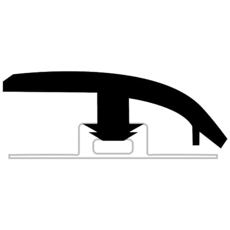 COREtec 94" Reducer for the Pro Plus XL Planks Collection Wellington Oak