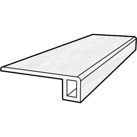 COREtec 94" x 2" Vinyl Floating or Glue Down End Cap/Threshold - Sold by Piece (7.87 LF/Piece) Sorrel Oak