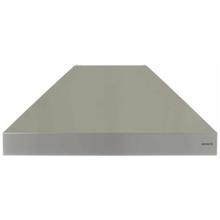 Coyote 42 Inch Wide Wall Mounted Range Hood with LED Lights and Baffle Filters Stainless Steel