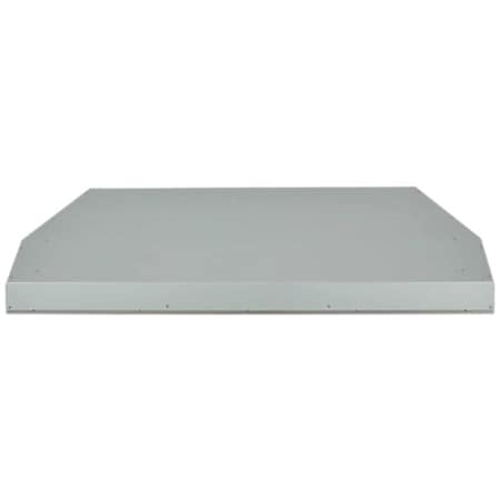 Coyote 48 Inch Wide Insert Range Hood with LED Lights and Baffle Filters Stainless Steel