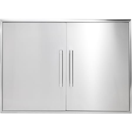 Coyote 36 Inch Double Access Door with Beveled Trim Stainless Steel