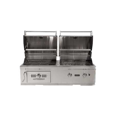 Coyote-CH50NG-Grill Open