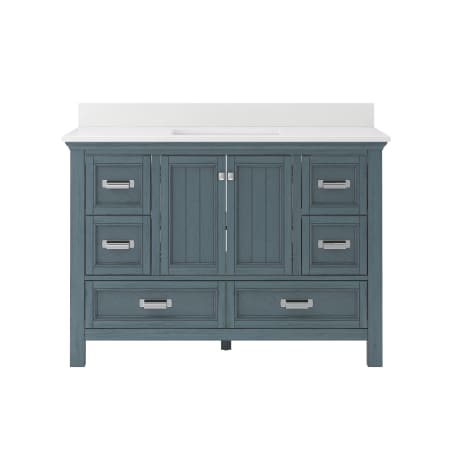CRAFT + MAIN Brantley 48" Free Standing Single Basin Vanity Set with Cabinet and Quartz Vanity Top