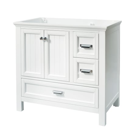 CRAFT + MAIN Brantley 36" Single Free Standing Wood Vanity Cabinet Only - Less Vanity Top