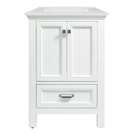 CRAFT + MAIN Brantley 25" Free Standing Single Basin Vanity Set with Cabinet and Fireclay Vanity Top