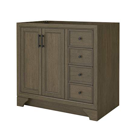 CRAFT + MAIN Lanagan 36" Single Free Standing Vanity Cabinet Only - Less Vanity Top Shaded Timber