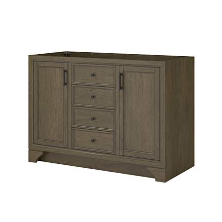 CRAFT + MAIN Lanagan 48" Single Free Standing Vanity Cabinet Only - Less Vanity Top Shaded Timber