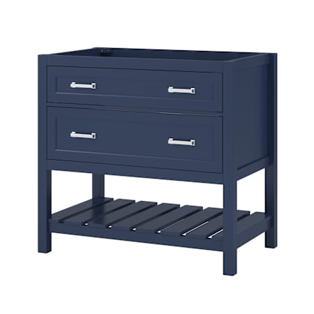 CRAFT + MAIN Lawson 36" Single Free Standing Vanity Cabinet Only – Less Vanity Top Aegean Blue
