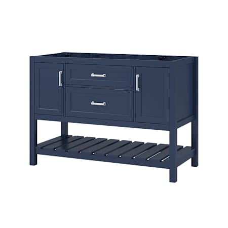 CRAFT + MAIN Lawson 48" Single Free Standing Vanity Cabinet Only – Less Vanity Top Aegean Blue