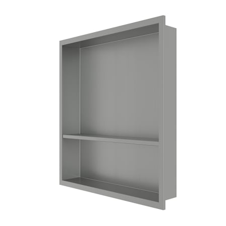 CRAFT + MAIN 22-11/16" H x 20-11/16" W Stainless Steel Shower Wall Niche with Shelf Brushed Stainless