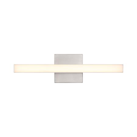 Craftmade Trim 18" Wide Bath Bar Brushed Polished Nickel