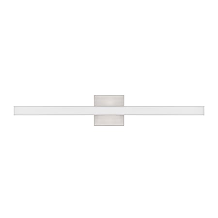 Craftmade Trim 30" Wide LED Bath Bar Brushed Polished Nickel