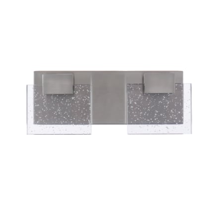 Craftmade Alamere 2 Light 13" Wide LED Vanity Light Brushed Polished Nickel