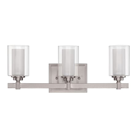 Craftmade Celeste 3 Light 20" Wide Vanity Light Brushed Polished Nickel