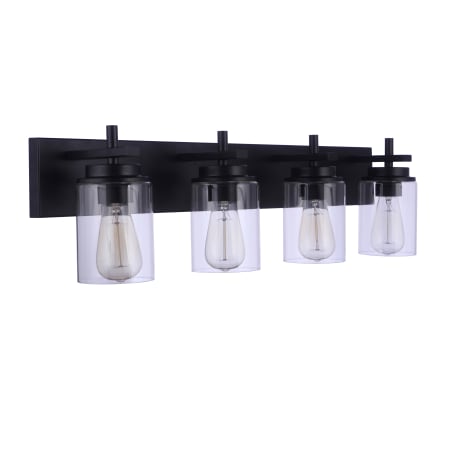 Craftmade Reeves 4 Light 32" Wide Vanity Light Flat Black