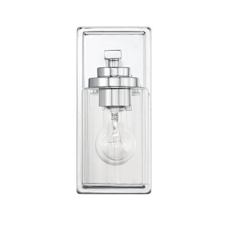 Craftmade Clark 10" Tall Wall Sconce Chrome
