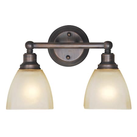 Craftmade Bradley 2 Light 15" Wide Vanity Light Bronze