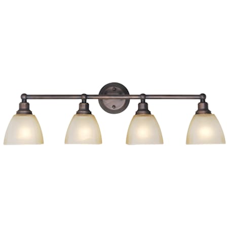 Craftmade Bradley 4 Light 33" Wide Vanity Light Bronze