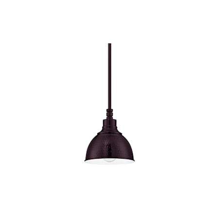 Craftmade Timarron 8" Wide Mini Pendant Aged Bronze