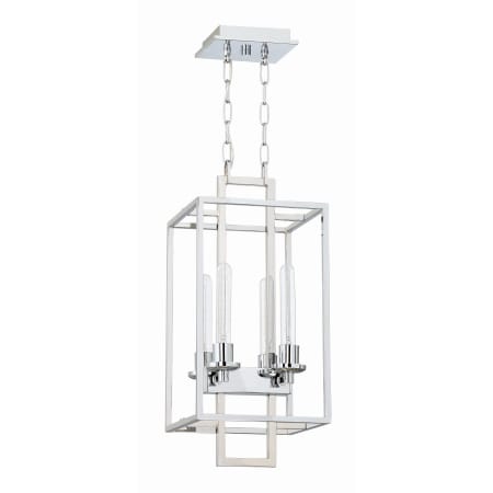 Craftmade Cubic 4 Light 10-1/2" Wide Cage Pendant Chrome