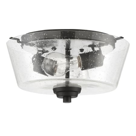 Craftmade Grace 2 Light 13" Wide Flush Mount Ceiling Fixture Espresso