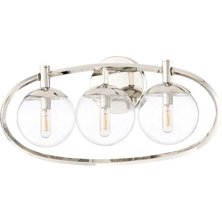 Craftmade Piltz 3 Light 23" Wide Vanity Light Polished Nickel